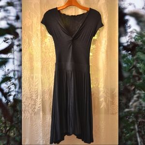 Soft, flattering Anthropologie dress